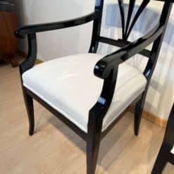 Neoclassical Biedermeier Armchair - Cushion - Styylish