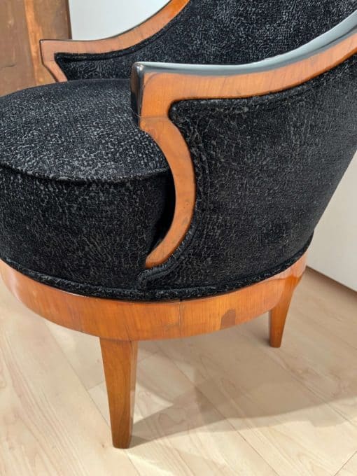 Biedermeier Swivel Chair armrest detail- Styylish