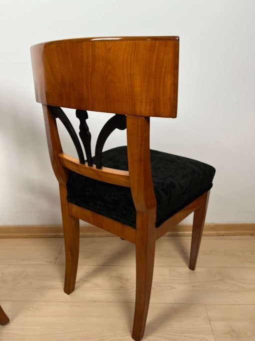 Set of Two Biedermeier Chairs - Back Profile - Styylish