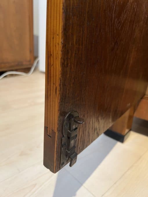 Neoclassical Biedermeier Half-Cabinet - Metal Detail - Styylish