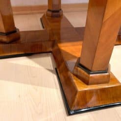 Neoclassical Biedermeier Desk - Base Wood Detail - Styylish