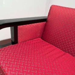 Two Art Deco Club Chairs - Fabric Detail - Styylish