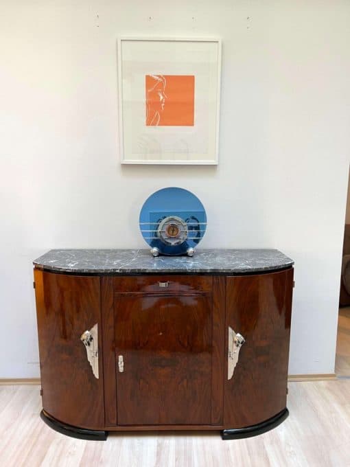 Small Art Deco Sideboard - with Props in Showroom - Styylish