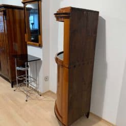 Large Biedermeier Corner Cabinet - Back Detail - Styylish