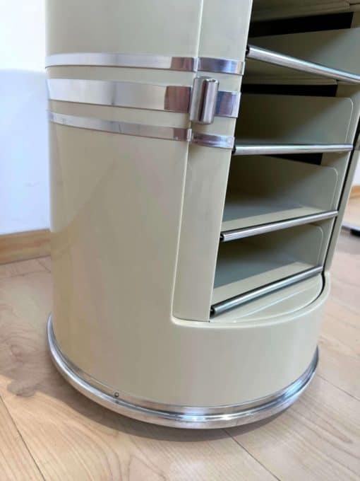 Bauhaus Desk And Stool - Drawers Exposed - Styylish
