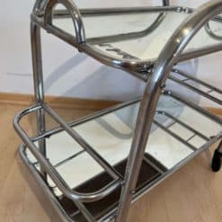 Art Deco Bar Cart- detail of trays- Styylish