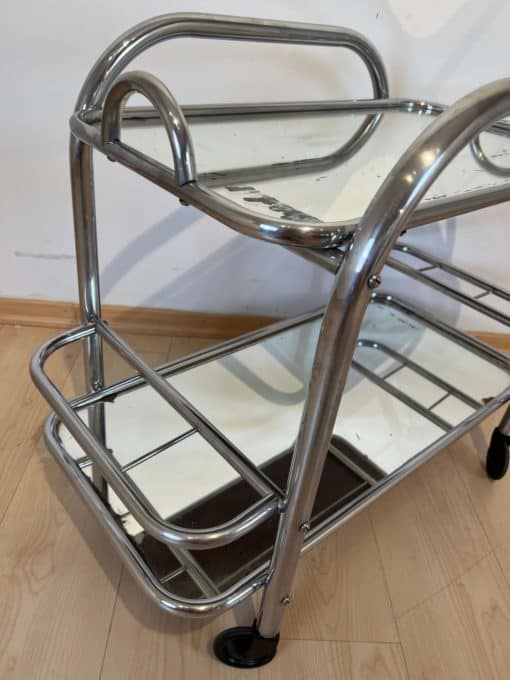 Art Deco Bar Cart- detail of trays- Styylish