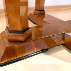 Neoclassical Biedermeier Desk - Bottom Wood Grain - Styylish