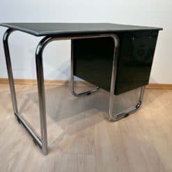Bauhaus Metal Desk - Back from an Angle - Styylish