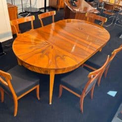 Set of Six Biedermeier Chairs - With Table - Styylish