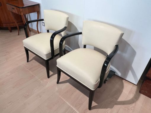 Large Art Deco Armchairs - Side by Side - Styylish