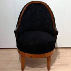 Biedermeier Swivel Chair- front view on white background- Styylish