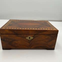 Antique Biedermeier Box - Front Detail - Styylish