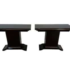 Two Art Deco Console Tables - Side by Side - Styylish