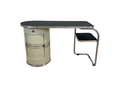 Bauhaus Desk And Stool - Full Profile - Styylish