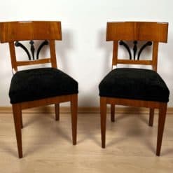 Set of Two Biedermeier Chairs - Next to Each Other - Styylish