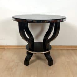Round Art Deco Side Table - Full Profile - Styylish