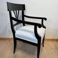 Neoclassical Biedermeier Armchair - Side Profile - Styylish