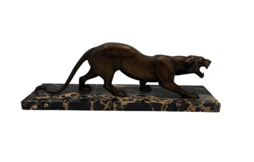 Art Deco Panther Sculpture - Full Profile - Styylish