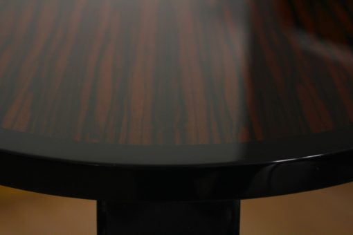 Small Art Deco Table - Macassar Wood Veneer - Styylish