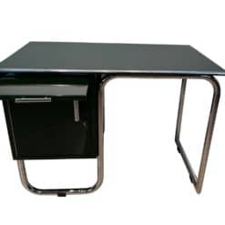 Bauhaus Metal Desk - Full View without Chair - Styylish