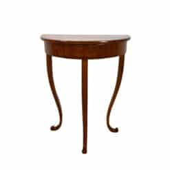 Neoclassical Demi-Lune Console - Front View - Styylish