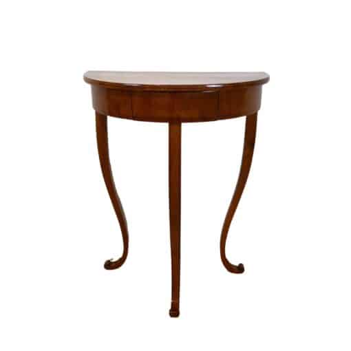 Neoclassical Demi-Lune Console - Front View - Styylish