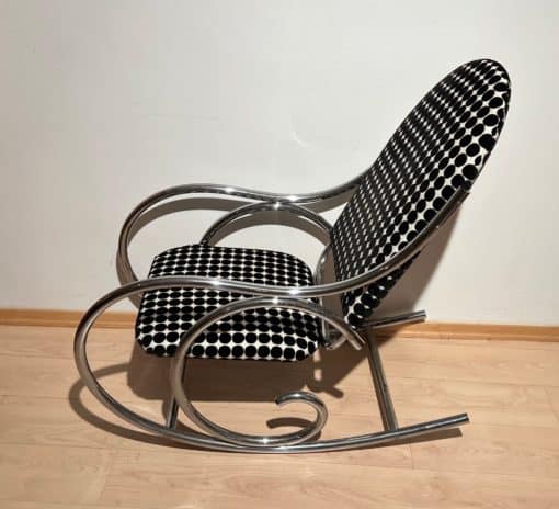 Bauhaus Rocking Chair- lateral view-- Styylish