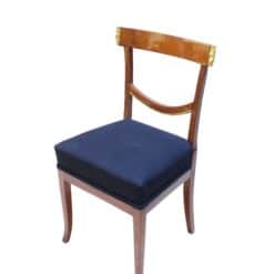 Set of Six Biedermeier Chairs - Individual Chair Side Profile - Styylish