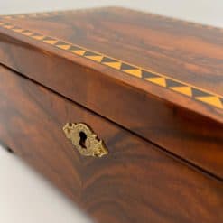 Antique Biedermeier Box - Keyhole Detail - Styylish