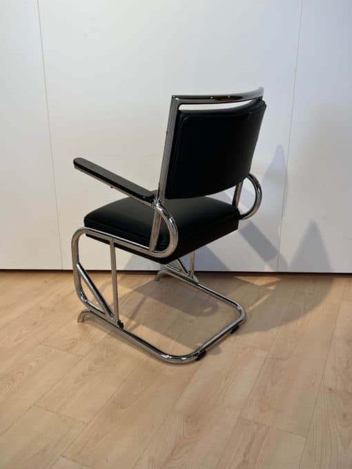 Bauhaus Cantilever Armchair - Back Angle Profile - Styylish