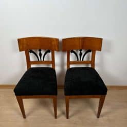 Set of Two Biedermeier Chairs - Full Profile - Styylish