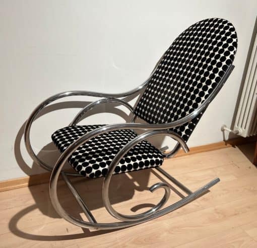 Bauhaus Rocking Chair- three quaters view- Styylish