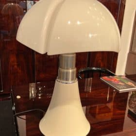 Table Lamp Pipistrello, Gae Aulenti for Martinelli Luce, Italy, 1980s