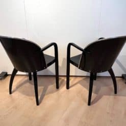Two Art Deco Armchairs - Back Angle - Styylish