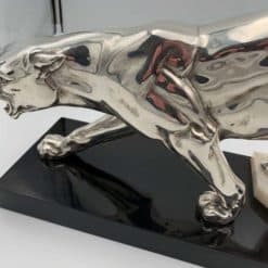Walking Panther Sculpture - Metal Casting - Styylish