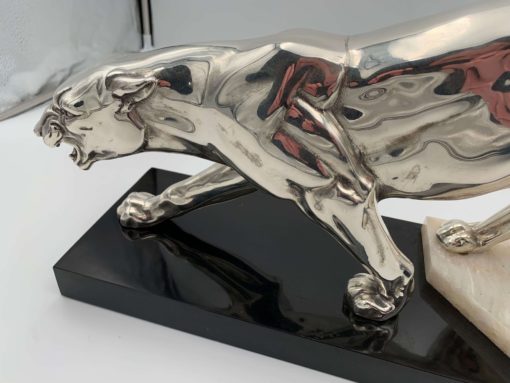 Walking Panther Sculpture - Metal Casting - Styylish