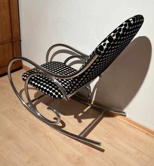 Bauhaus Rocking Chair- back view- Styylish