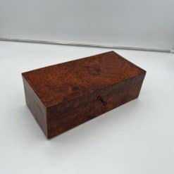 Spacious Neoclassical Biedermeier Box - Burl Detail - Styylish