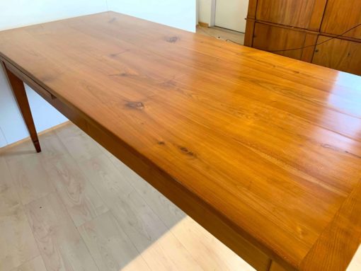 Large Neoclassical Expandable Dining Table - Top Detail - Styylish