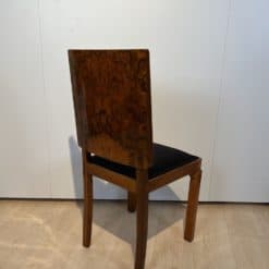 Six Art Deco Dining Chairs - Individual Chair Back Profile - Styylish