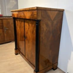 Neoclassical Biedermeier Half-Cabinet - Side View - Styylish