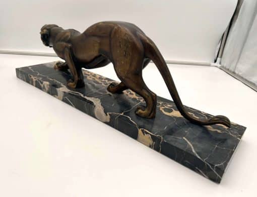 Art Deco Panther Sculpture - Back Profile - Styylish