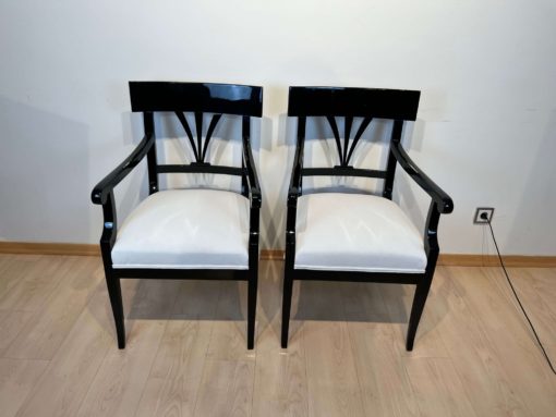 Neoclassical Biedermeier Armchair - Side by Side - Styylish