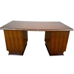 Large Art Deco Desk - Back Profile - Styylish