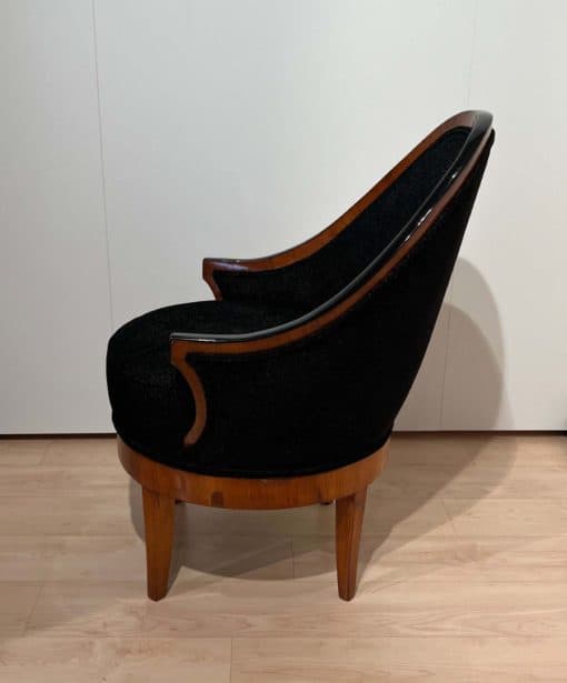 Biedermeier Swivel Chair- right side view- Styylish