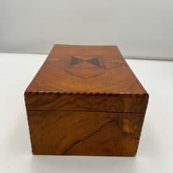 Biedermeier Jewelry Box - Wood Grain Detail - Styylish