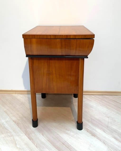 Small Biedermeier Wash Cabinet - Side with Top Closed- Styylish