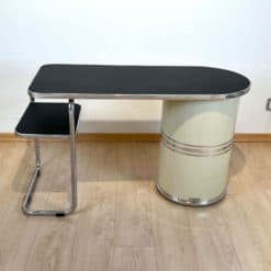 Bauhaus Desk And Stool - Back View - Styylish