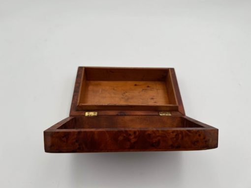 Neoclassical Biedermeier Box - Opened with Brass Hinges - Styylish